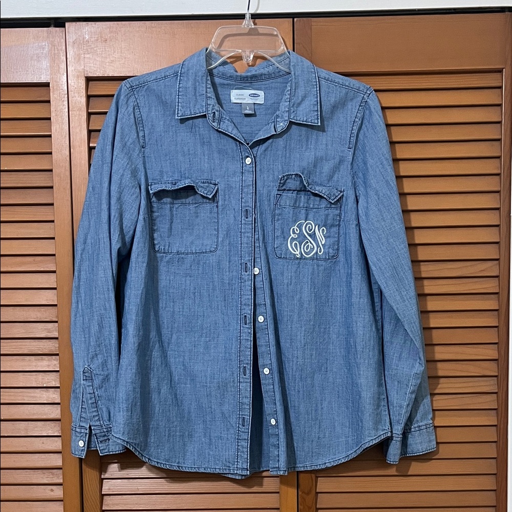 Old Navy Light Blue Classic Shirt